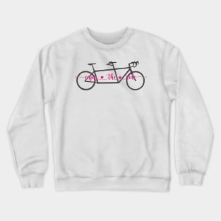 Enjoy the ride - road bike Crewneck Sweatshirt